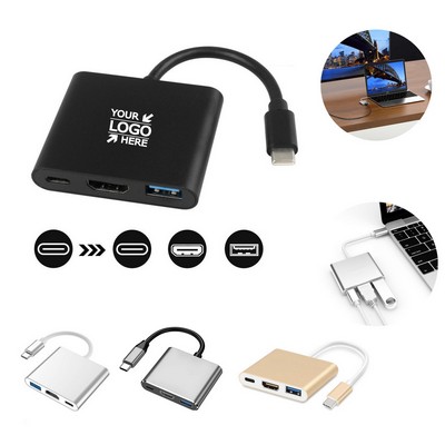 3" 1 Laptop Adapter Hub