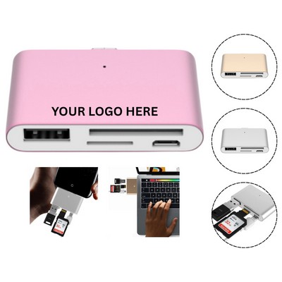 Type C Card Reader Adapter Hub