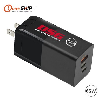 Anderson 65W GaN Wall Charger with Custom Imprint