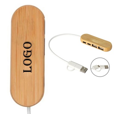 Dual Input Bamboo Hub