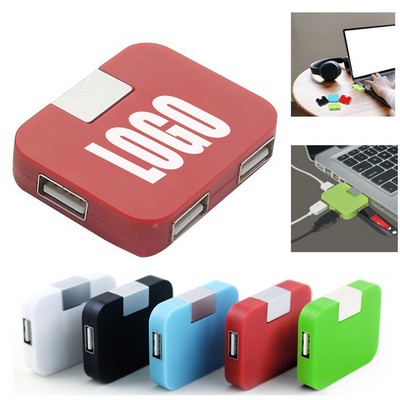 4 Port Mini USB Hub
