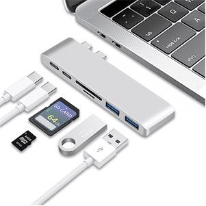 Dual-Head Type-C Hub Card Reader